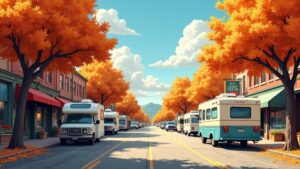 charming small town for RV roadtrips